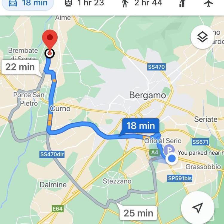 Villetta Rossini Appartamento Da Condividere Con Me Luciano Servizio Ospiti Taxi Driver Navetta No Wifi 2 Camera Da Letto Per 5 Persone Valbrembo Exteriör bild