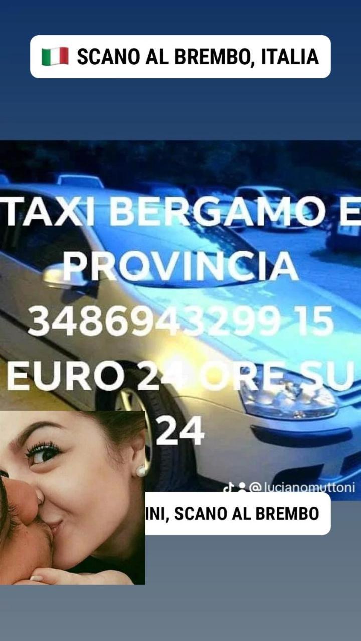 Villetta Rossini Appartamento Da Condividere Con Me Luciano Servizio Ospiti Taxi Driver Navetta No Wifi 2 Camera Da Letto Per 5 Persone Valbrembo Exteriör bild